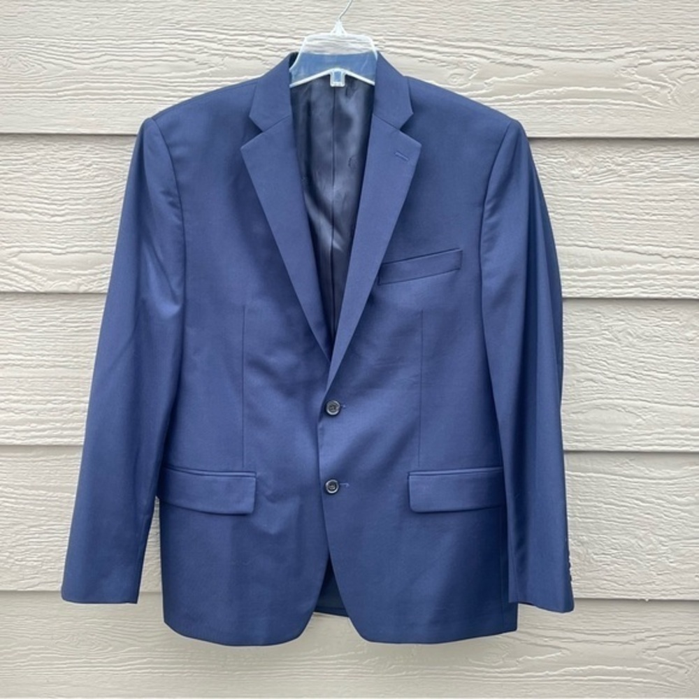 Ralph Lauren Black Label Navy Blazer Sport Coat Jacket 43” Wool Blend Canada‎